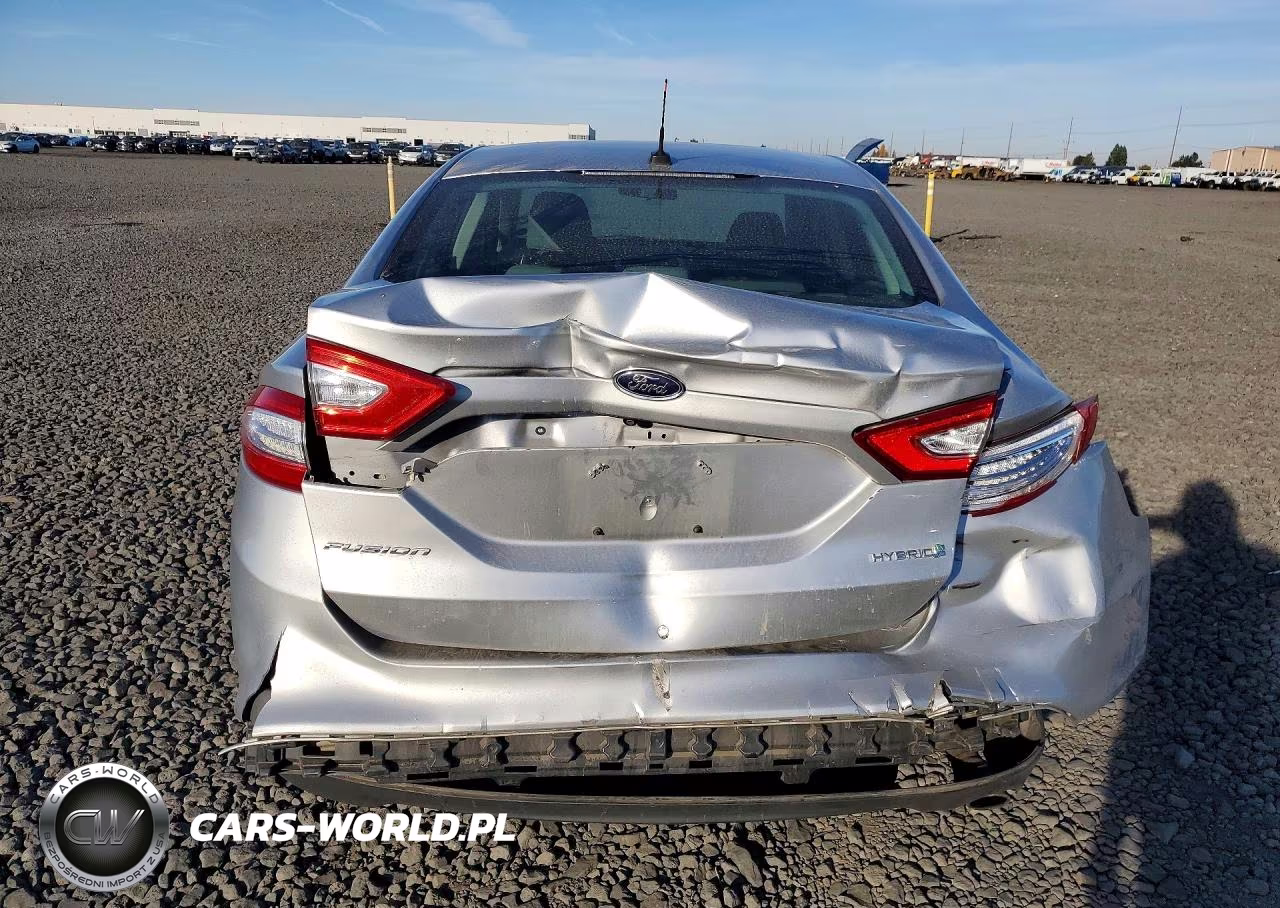 2016 Ford Fusion S Hybrid VIN:3FA6P0UU9GR178928 - 6