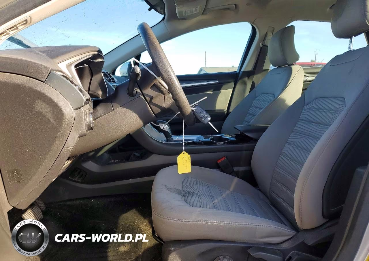 2016 Ford Fusion S Hybrid VIN:3FA6P0UU9GR178928 - 7