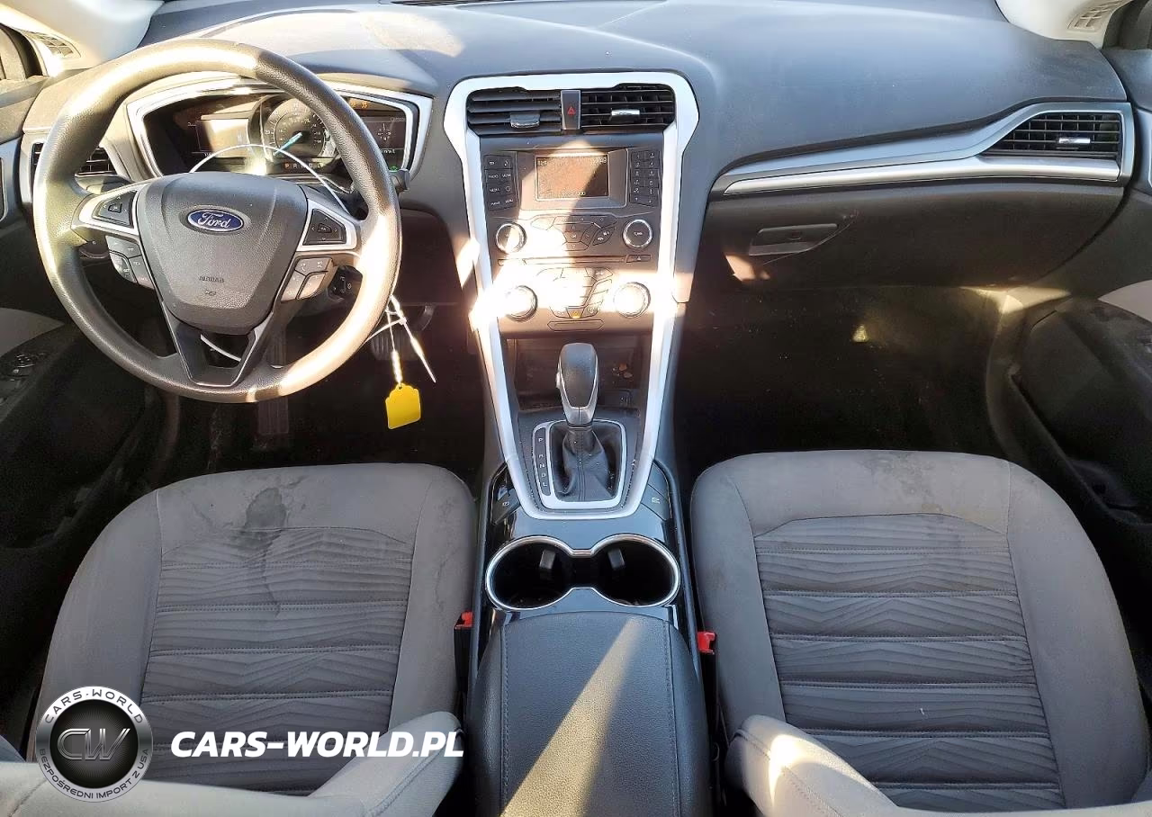 2016 Ford Fusion S Hybrid VIN:3FA6P0UU9GR178928 - 8