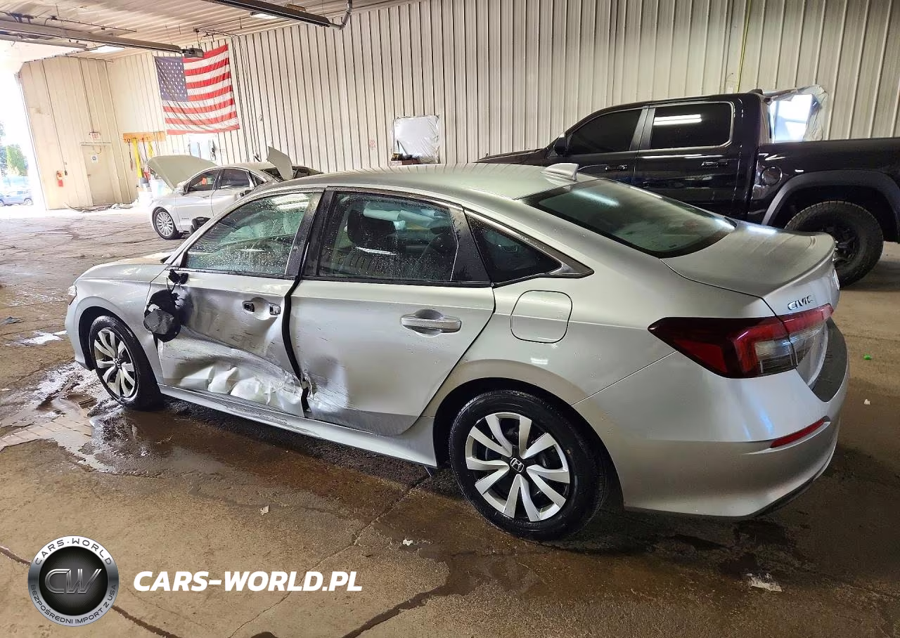 2025 Honda Civic Lx VIN:2HGFE2F26SH597509 - 2