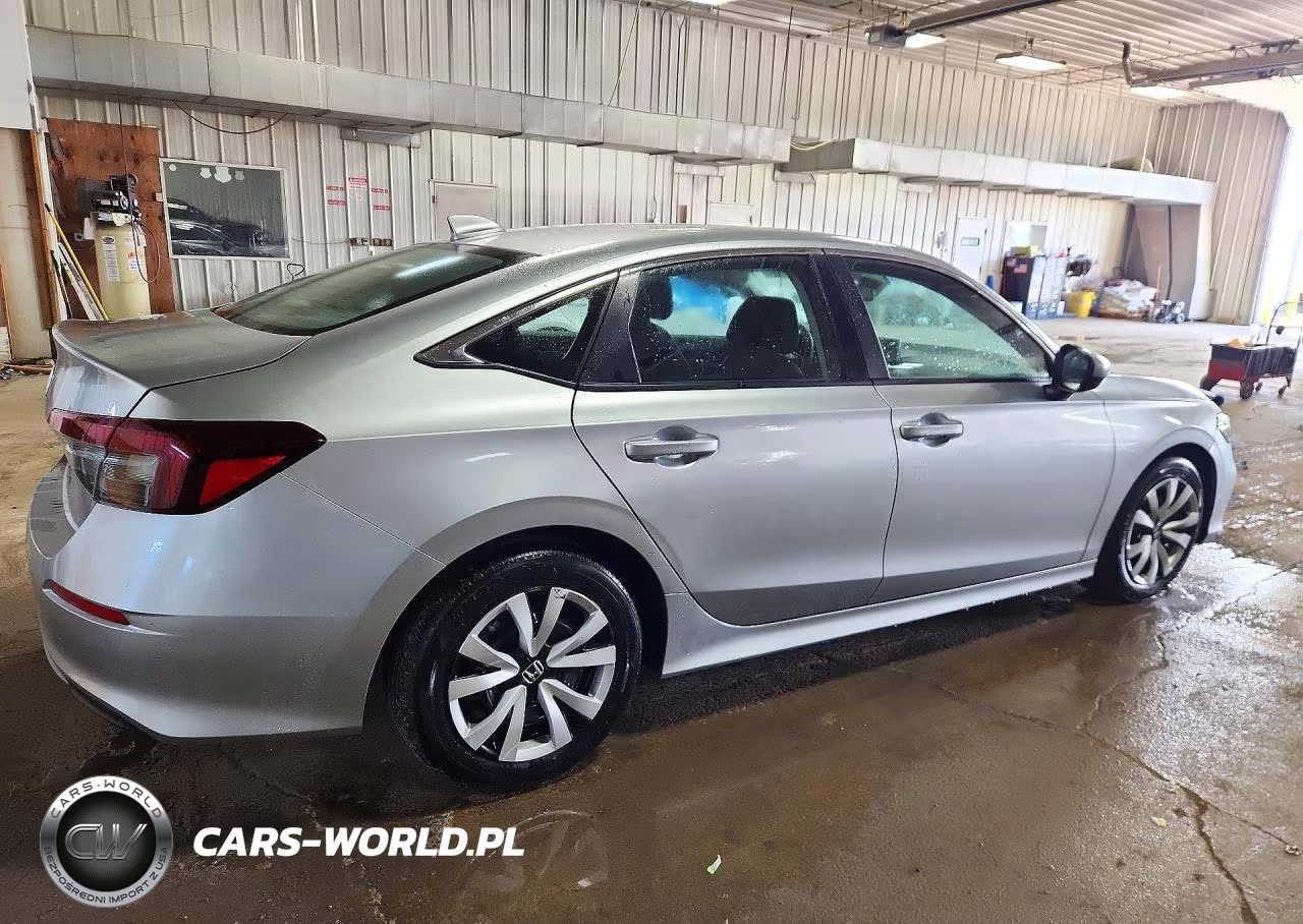 2025 Honda Civic Lx VIN:2HGFE2F26SH597509 - 3