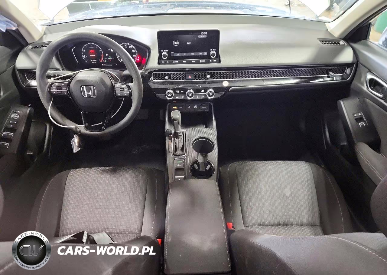 2025 Honda Civic Lx VIN:2HGFE2F26SH597509 - 8
