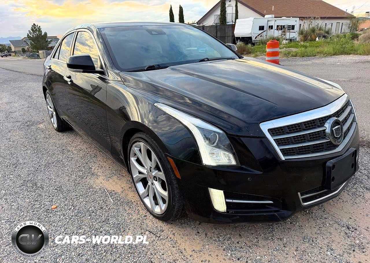 2014 Cadillac Ats Performance VIN:1G6AJ5S33E0177142 - 1