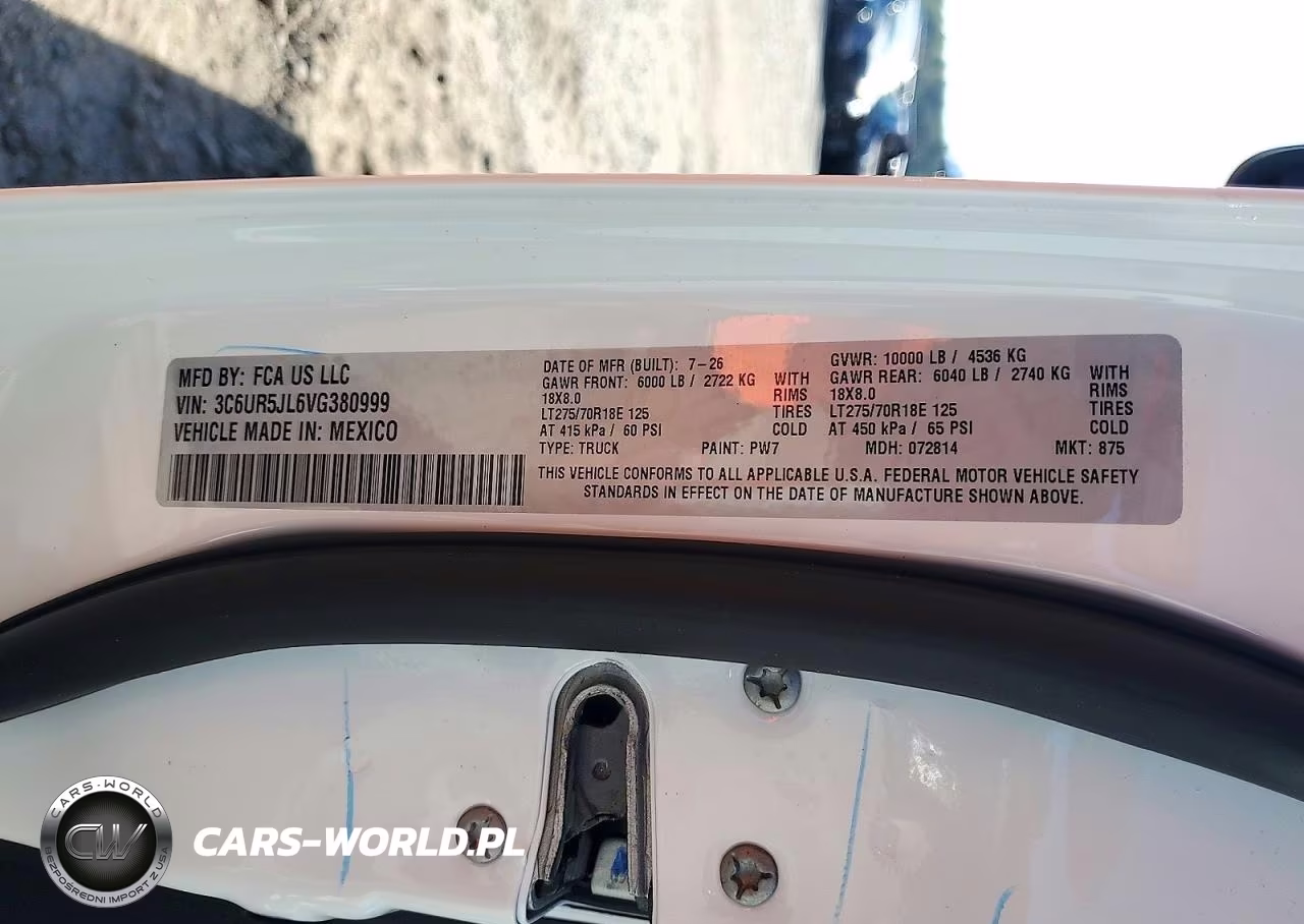 2027 Ram 2500 Big Horn VIN:3C6UR5JL6VG380999 - 13