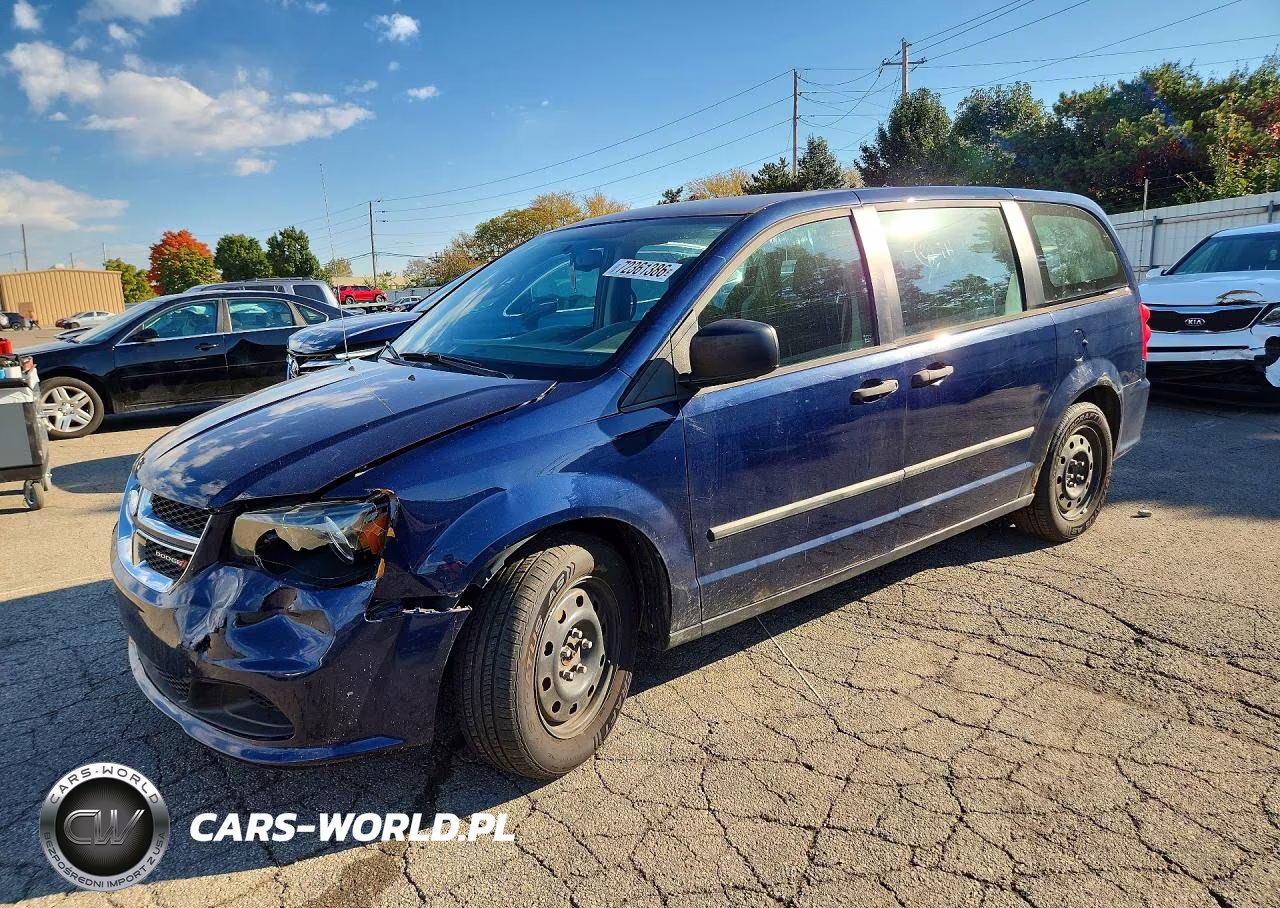 2013 Dodge Grand Caravan Se VIN:2C4RDGBG7DR799799 - 1