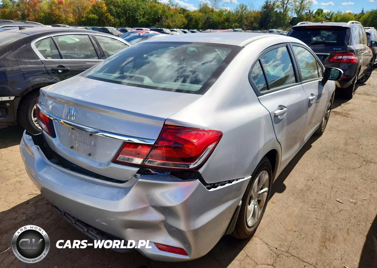 2015 Honda Civic Lx VIN:2HGFB2F52FH508236 - 3