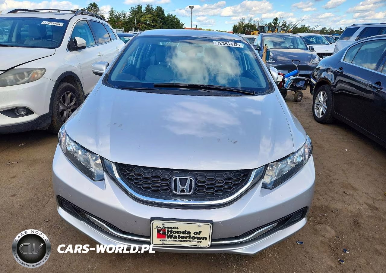 2015 Honda Civic Lx VIN:2HGFB2F52FH508236 - 5