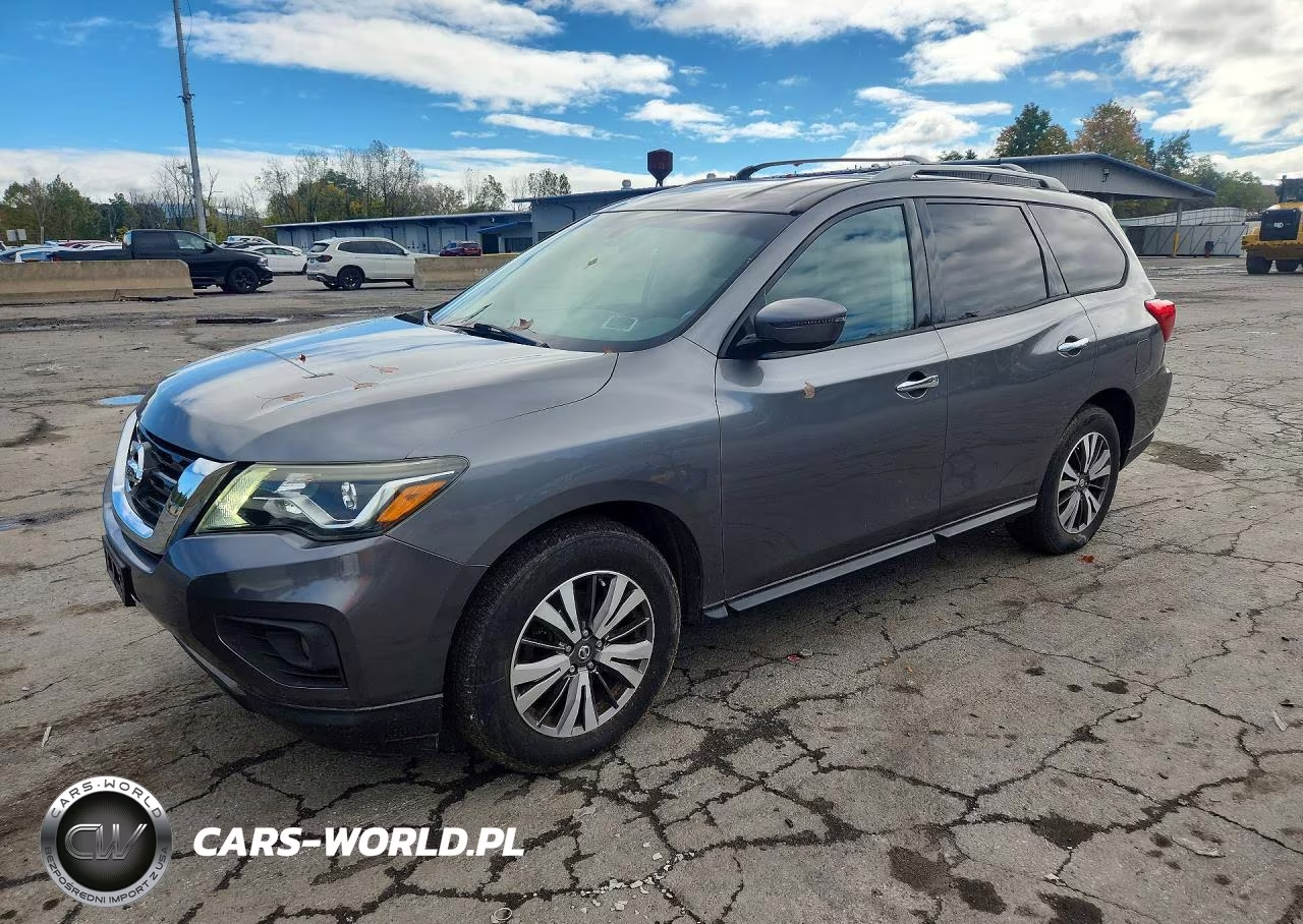 2017 Nissan Pathfinder Sv VIN:5N1DR2MM7HC643595 - 1