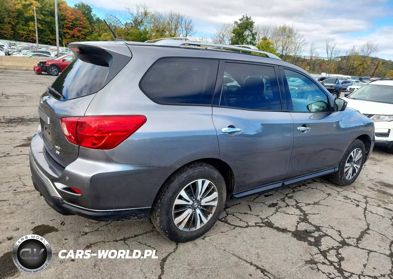 2017 Nissan Pathfinder Sv VIN:5N1DR2MM7HC643595 - 3