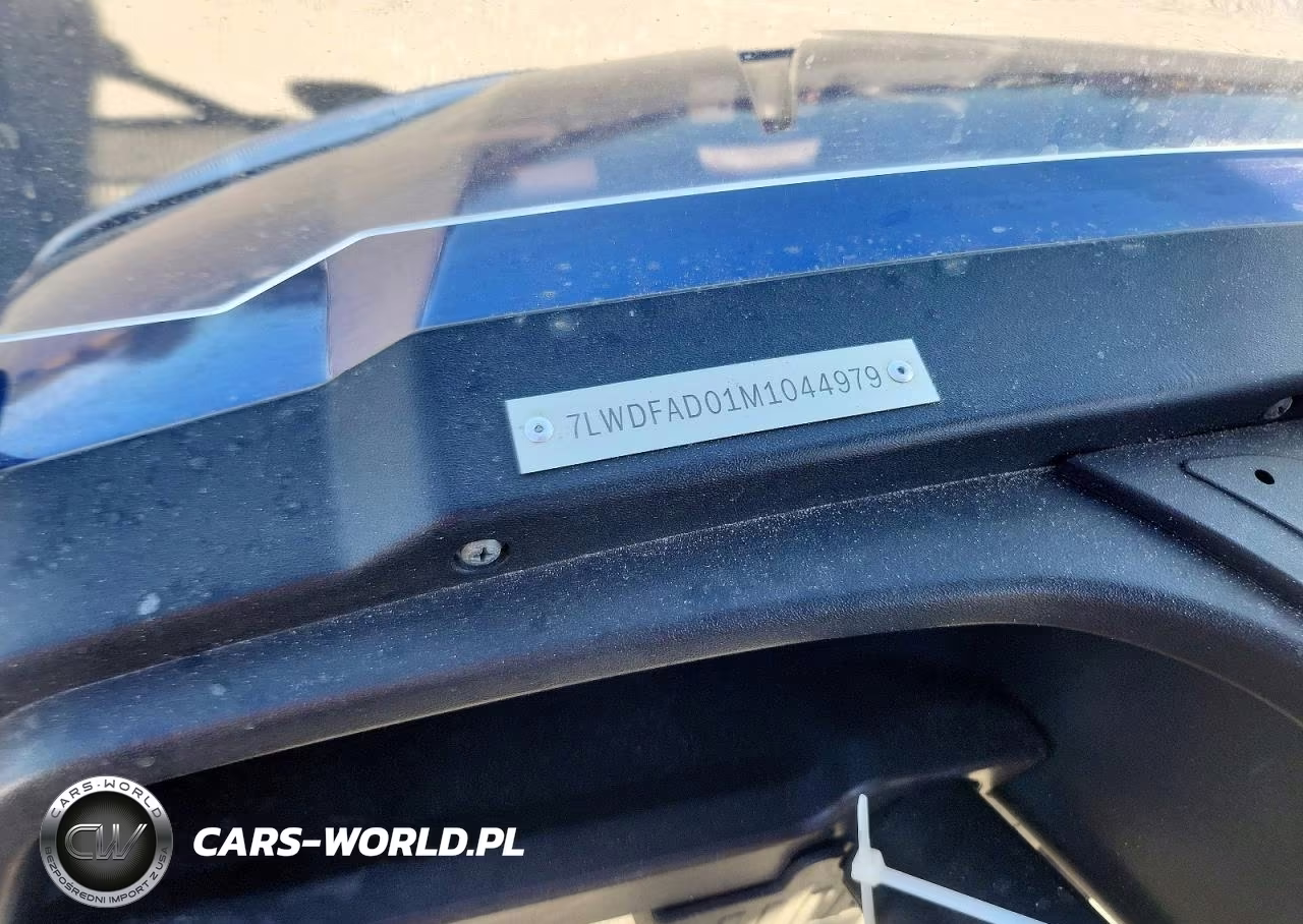 2021 Advanced Ev Low Speed Car Golf Cart VIN:7LWDFAD01M1044979 - 10
