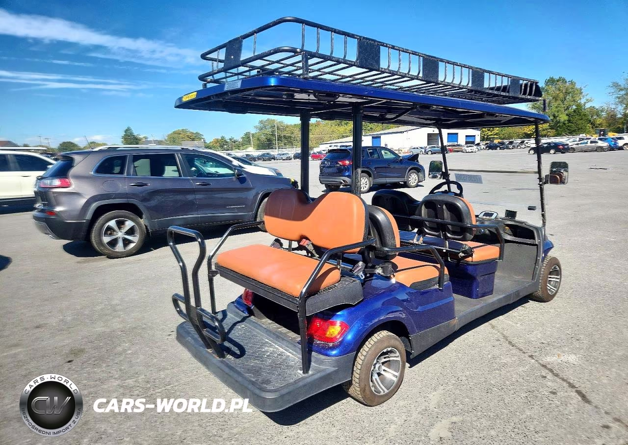 2021 Advanced Ev Low Speed Car Golf Cart VIN:7LWDFAD01M1044979 - 4