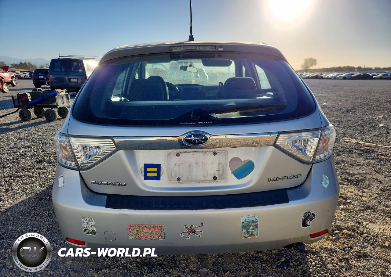2008 Subaru Impreza 2.5I VIN:JF1GH61648H823465 - 6