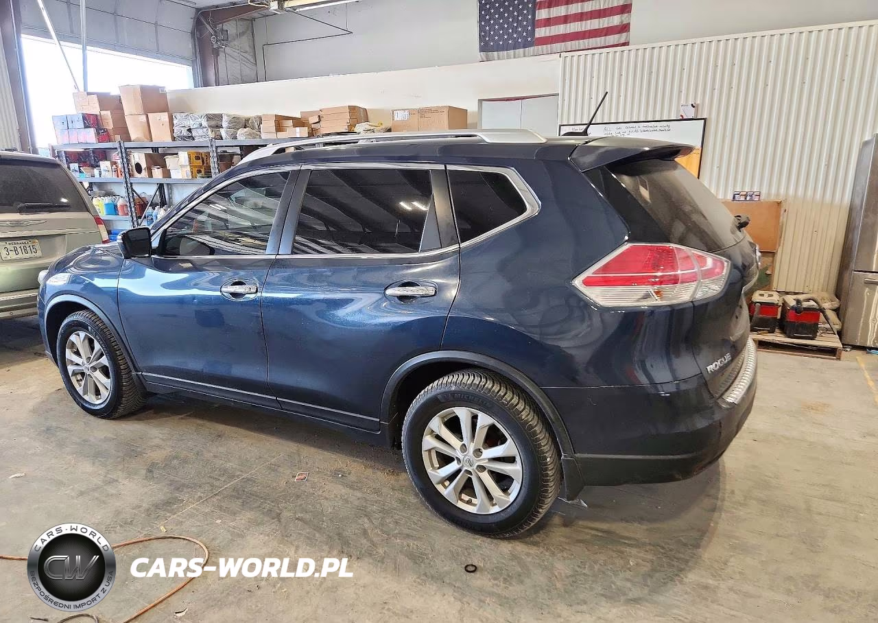 2015 Nissan Rogue Sv VIN:KNMAT2MV6FP539784 - 2