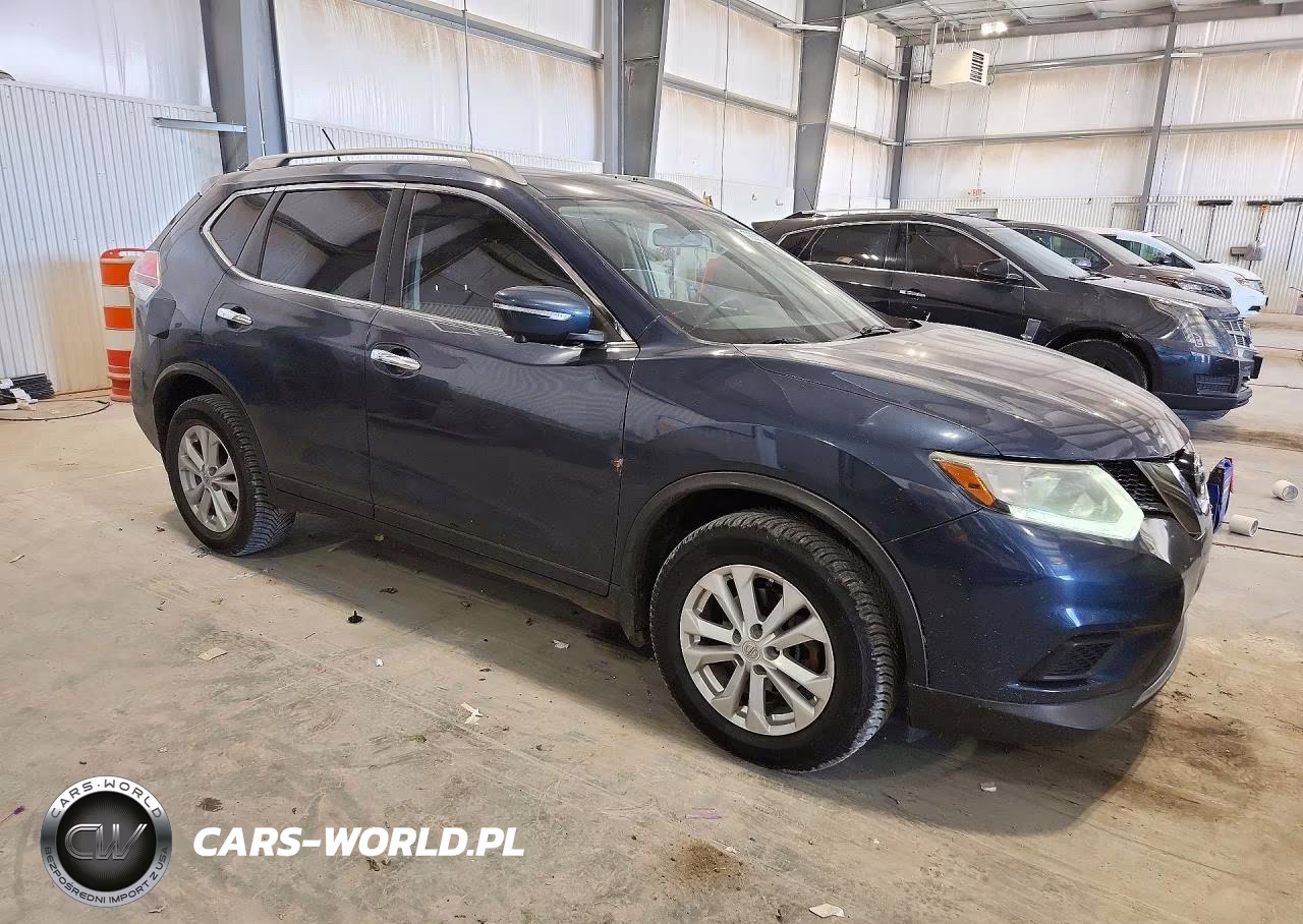 2015 Nissan Rogue Sv VIN:KNMAT2MV6FP539784 - 4