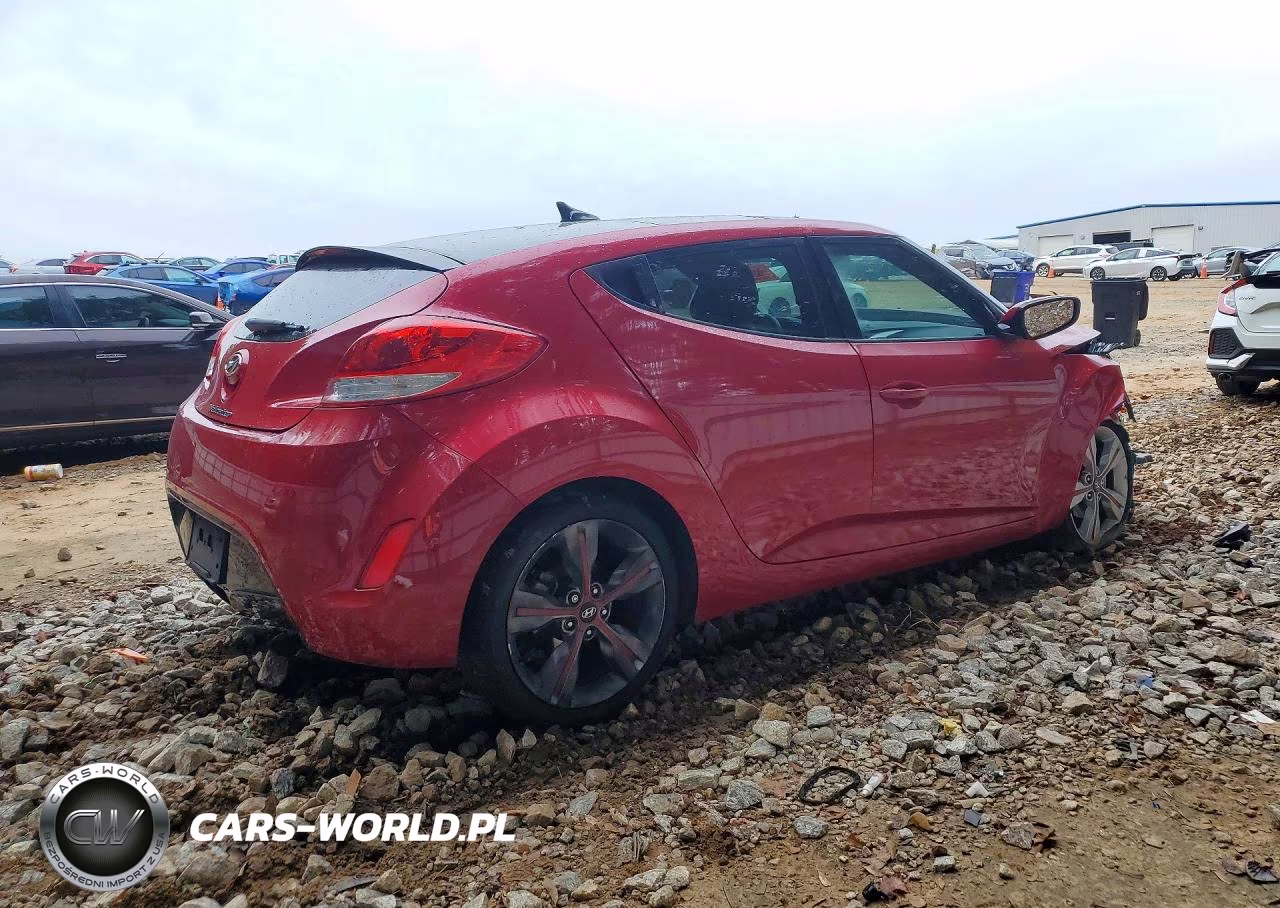 2017 Hyundai Veloster Value Edition VIN:KMHTC6ADXHU316207 - 3