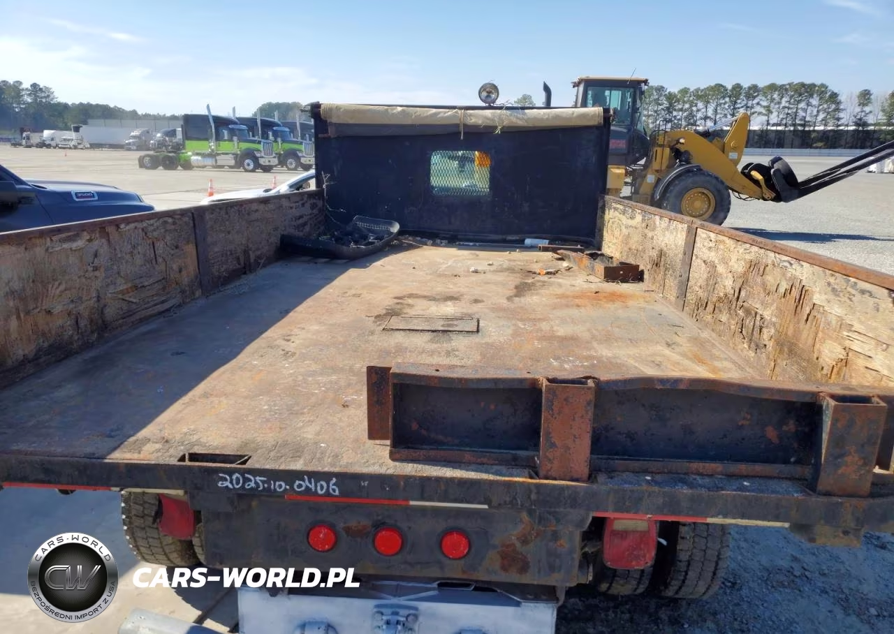 2006 Ford F450 Super Duty Flatbed Truck VIN:1FDXF47P46EB27879 - 10