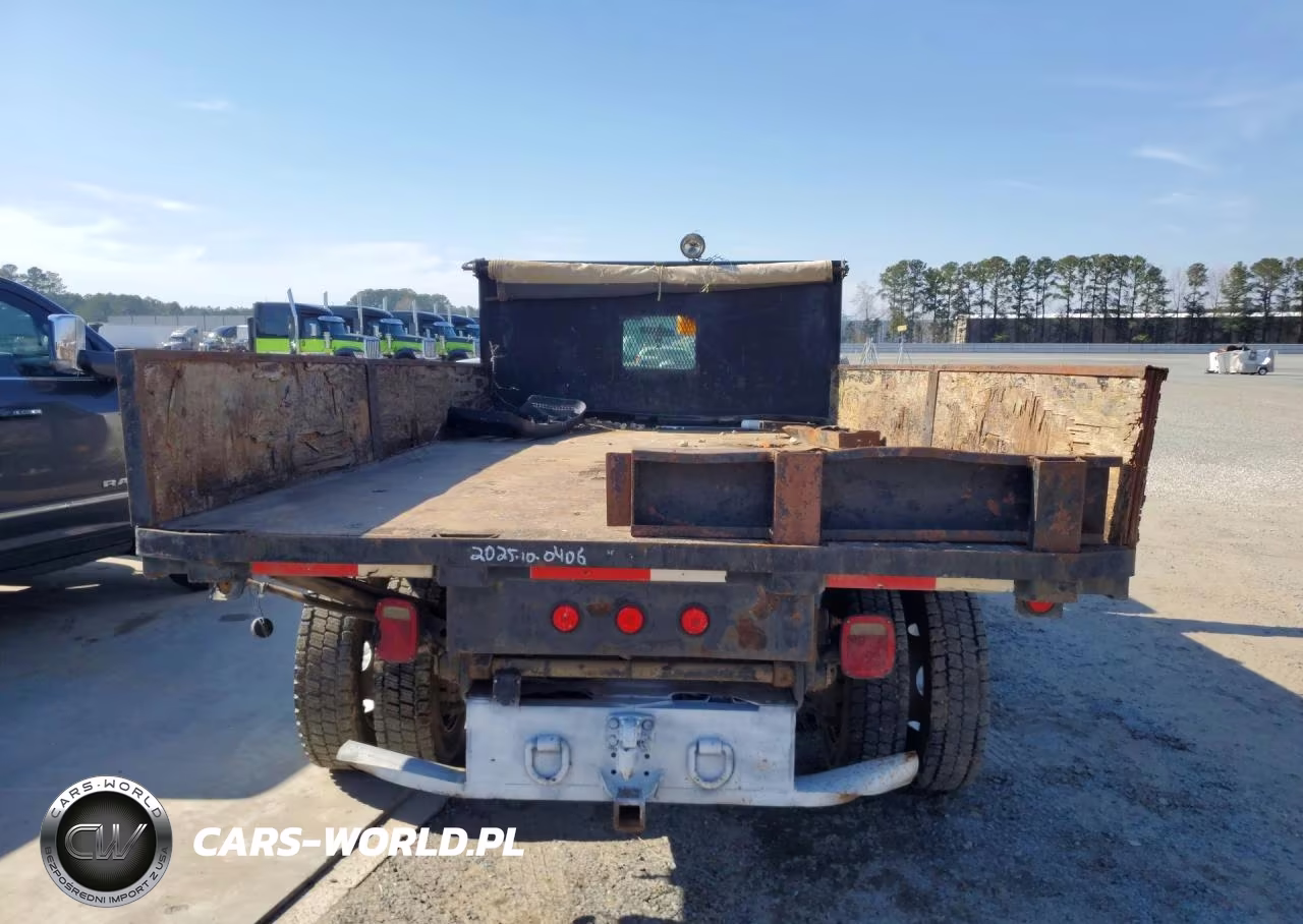 2006 Ford F450 Super Duty Flatbed Truck VIN:1FDXF47P46EB27879 - 6