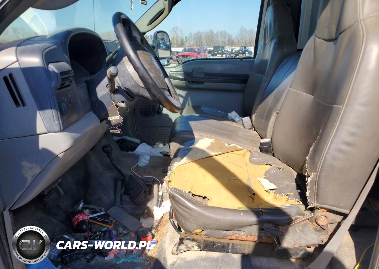 2006 Ford F450 Super Duty Flatbed Truck VIN:1FDXF47P46EB27879 - 7