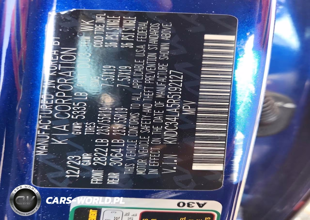 2024 Kia Ev6 Wind VIN:KNDC34LA5R5192127 - 13