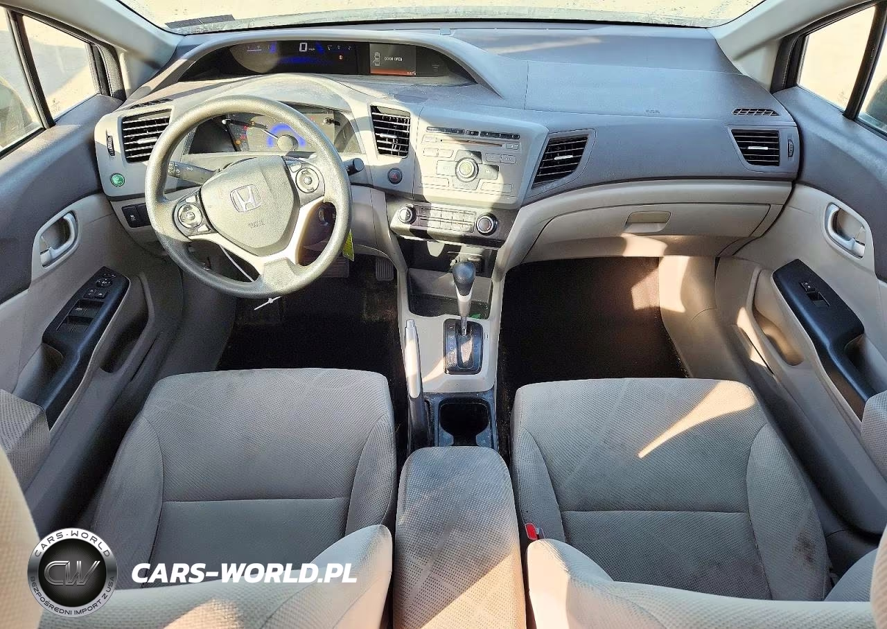 2012 Honda Civic Lx VIN:2HGFB2F51CH306046 - 8