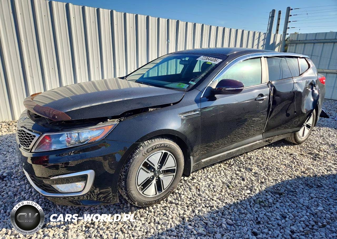 2011 Kia Optima Hybrid Base VIN:KNAGM4AD4B5000551 - 1