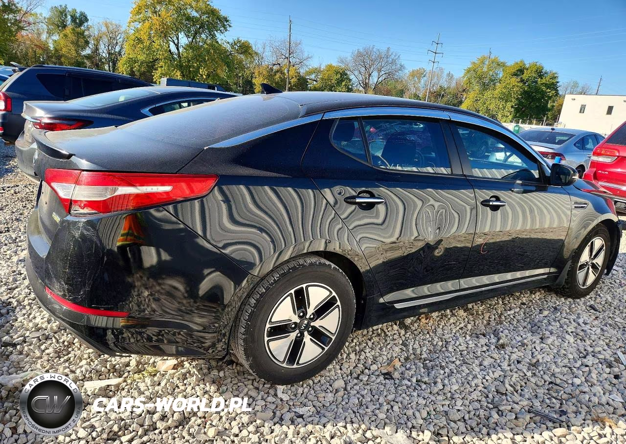 2011 Kia Optima Hybrid Base VIN:KNAGM4AD4B5000551 - 3