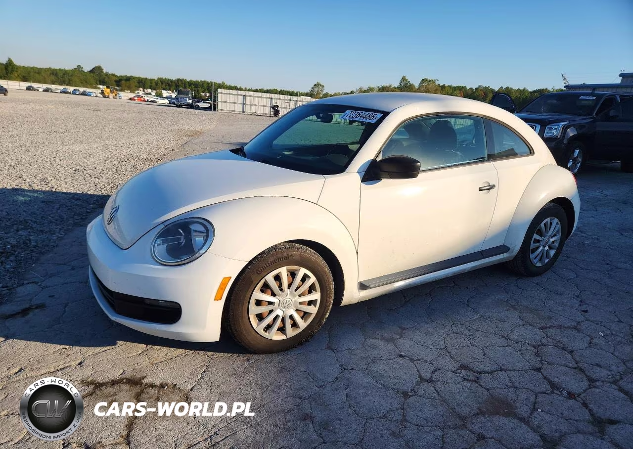 2012 Volkswagen Beetle VIN:3VWFP7AT3CM616345 - 1