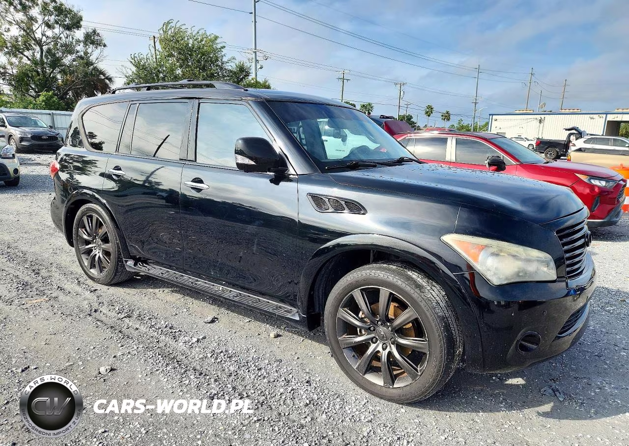 2013 Infiniti Qx56 VIN:JN8AZ2NC5D9350545 - 4
