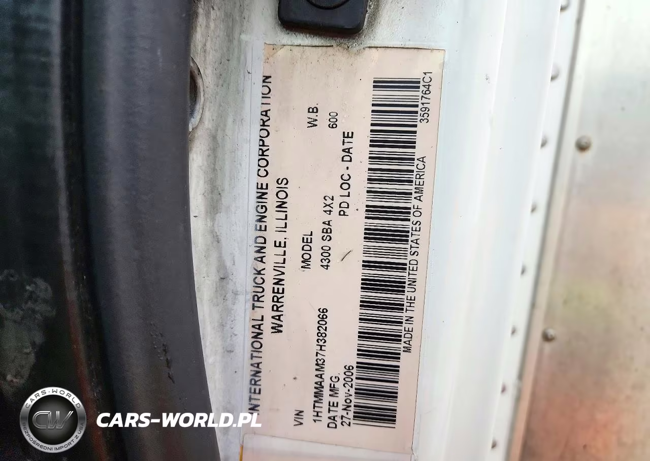 2007 International 4000 4300 VIN:1HTMMAAM37H382066 - 11