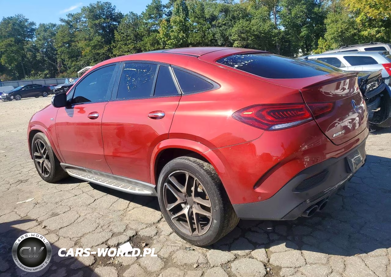 2021 Mercedes-Benz Gle Coupe Amg 53 4Matic VIN:4JGFD6BB7MA521566 - 2