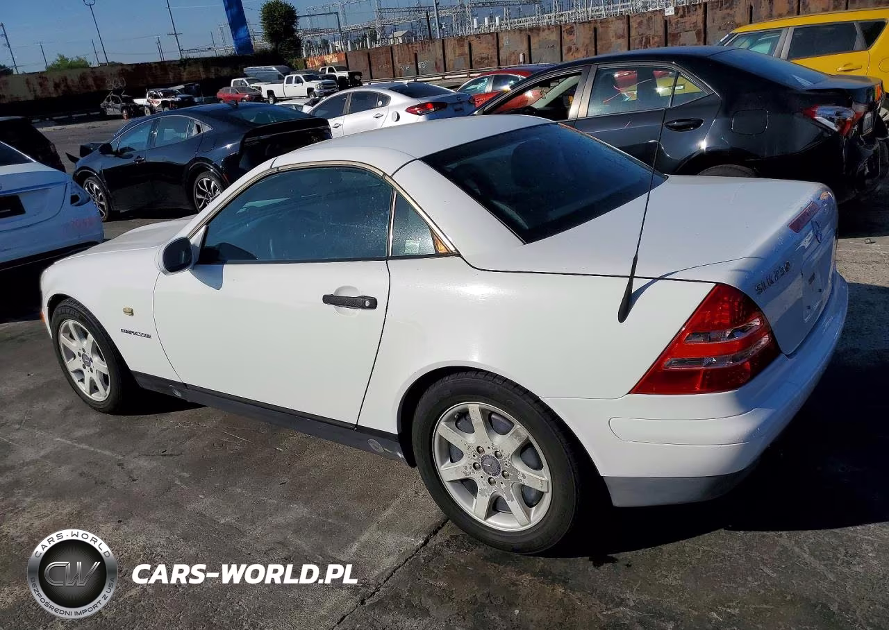 1999 Mercedes-Benz Slk 230 Kompressor VIN:WDBKK47F1XF095145 - 2