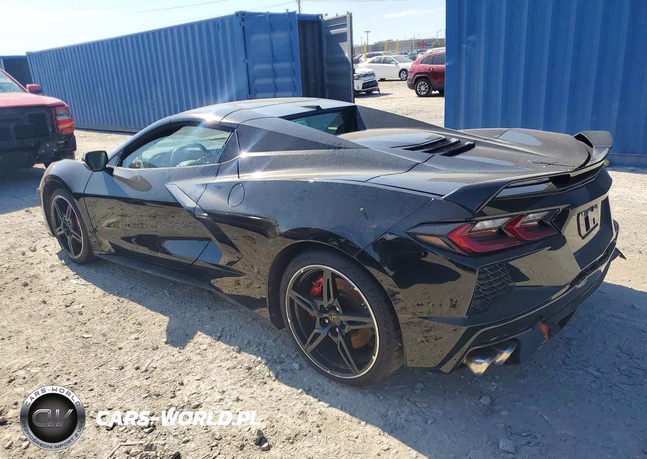 2021 Chevrolet Corvette Stingray Rwd 2Lt VIN:1G1YB3D4XM5109885 - 2