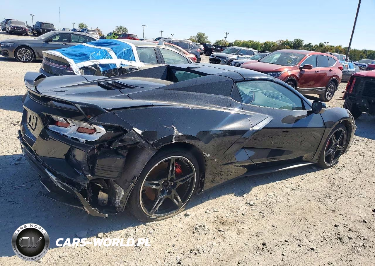 2021 Chevrolet Corvette Stingray Rwd 2Lt VIN:1G1YB3D4XM5109885 - 3