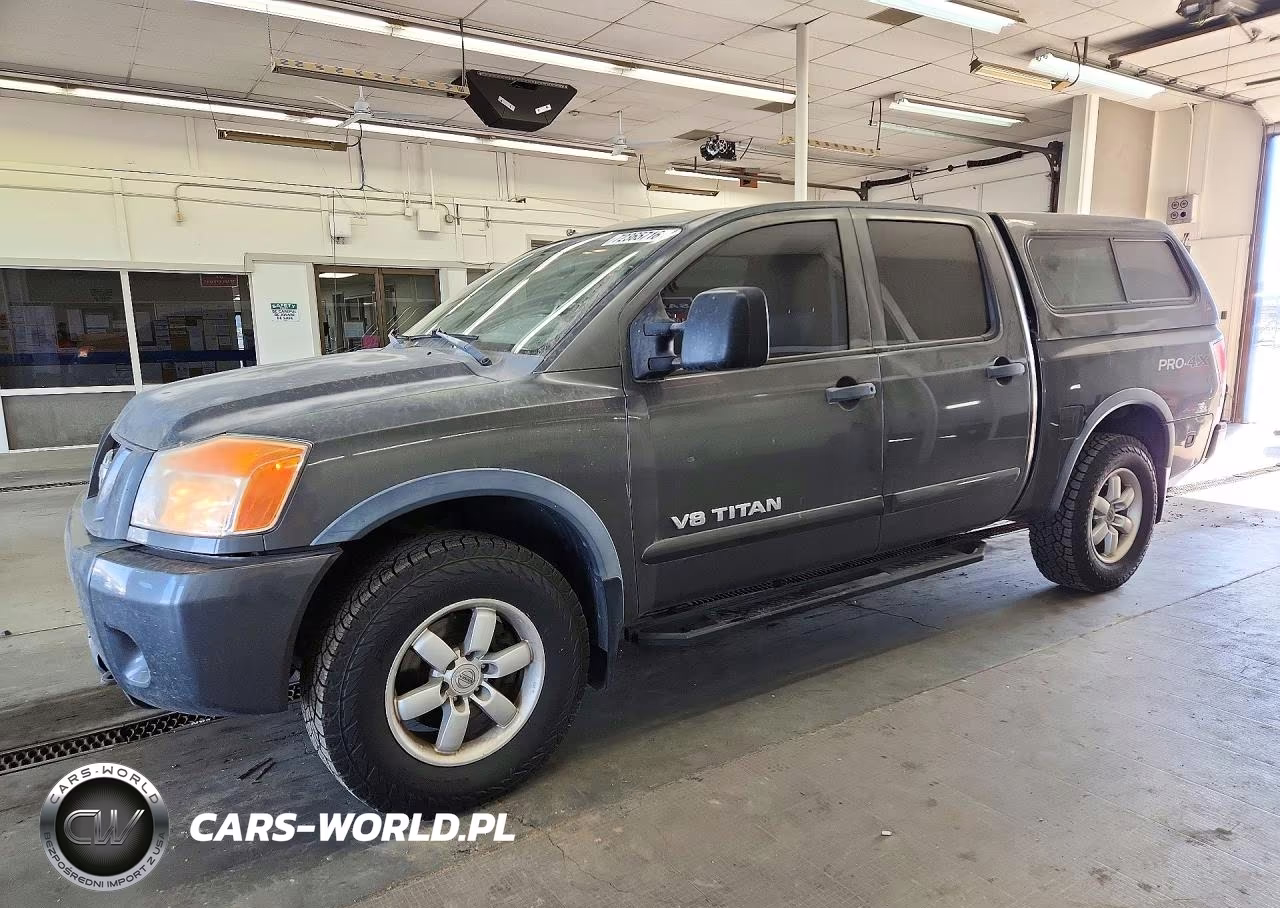 2009 Nissan Titan Xe VIN:1N6AA07C09N313841 - 1