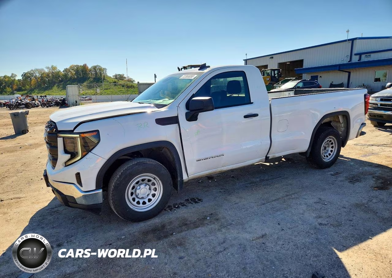 2024 GMC Sierra C1500 VIN:3GTNHAEK1RG340166 - 1