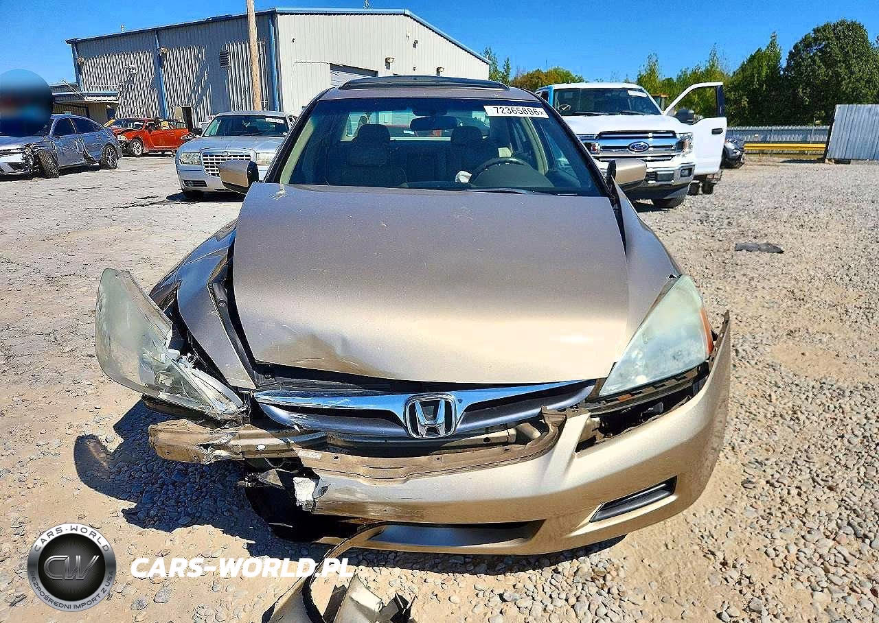 2007 Honda Accord Ex VIN:1HGCM66597A016825 - 5