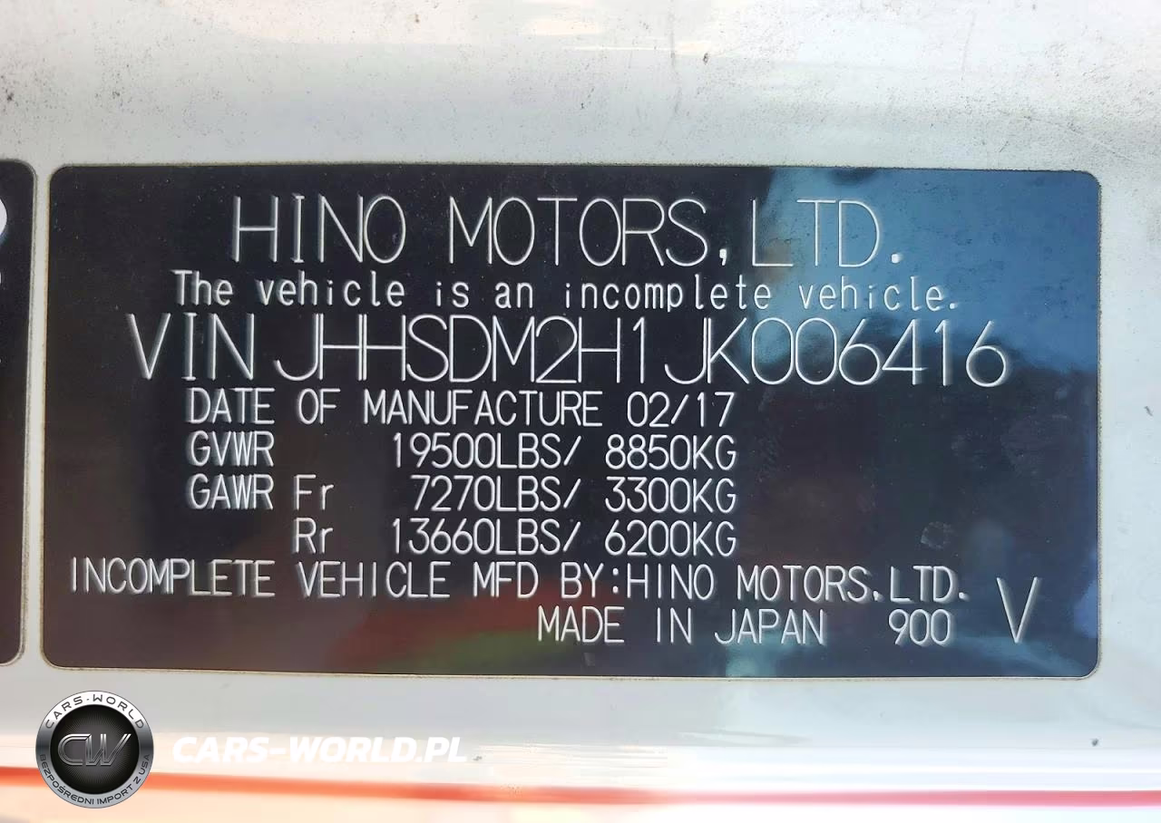 2018 Hino 195 VIN:JHHSDM2H1JK006416 - 13