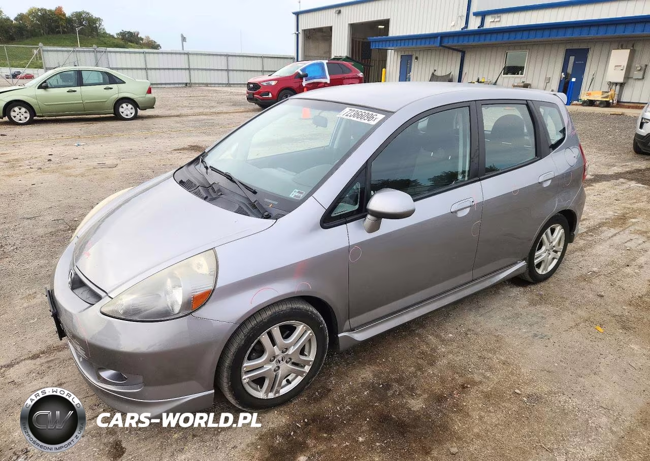 2007 Honda Fit S VIN:JHMGD38617S012698 - 1