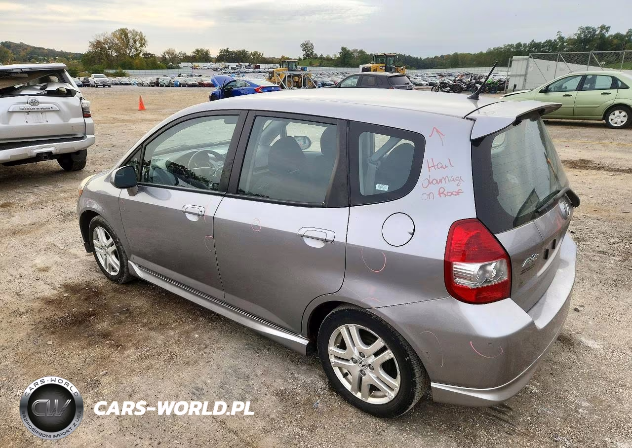 2007 Honda Fit S VIN:JHMGD38617S012698 - 2
