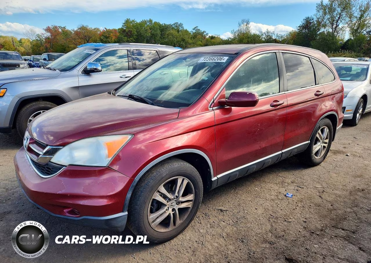 2011 Honda Cr-V Exl VIN:JHLRE4H77BC009946 - 1
