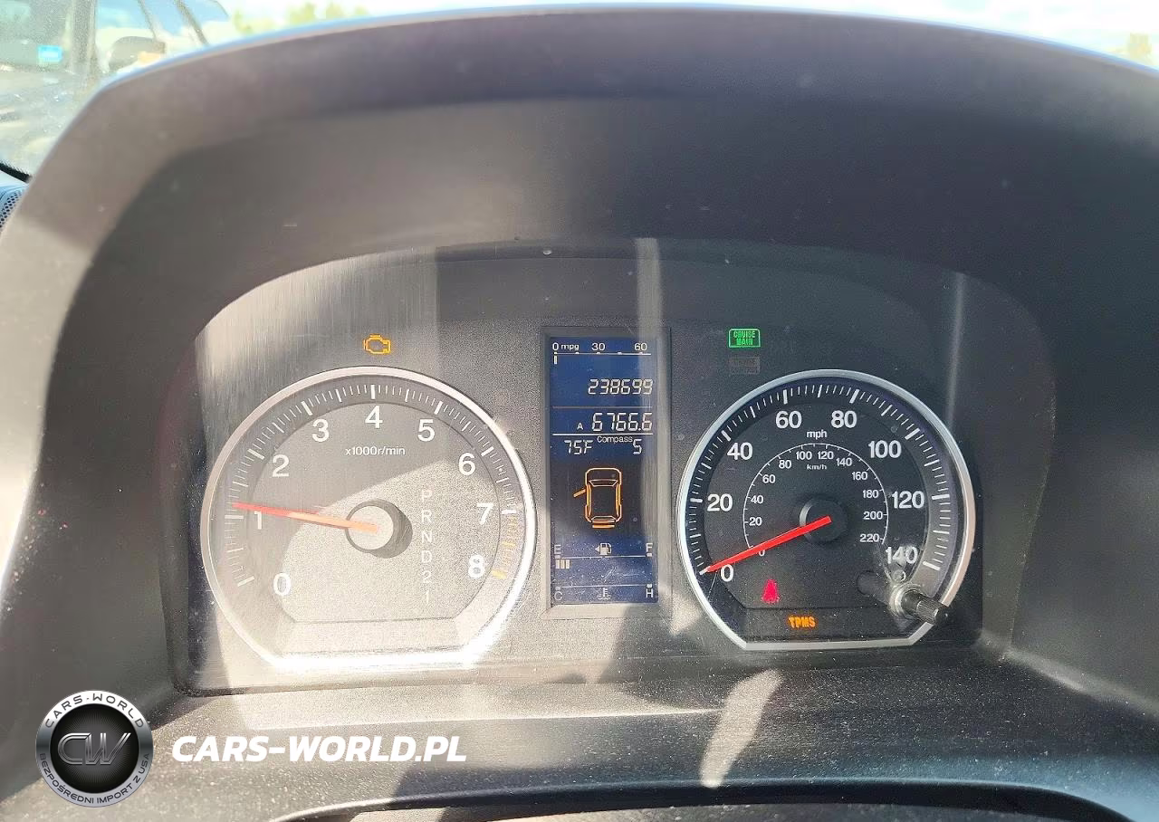 2011 Honda Cr-V Exl VIN:JHLRE4H77BC009946 - 9