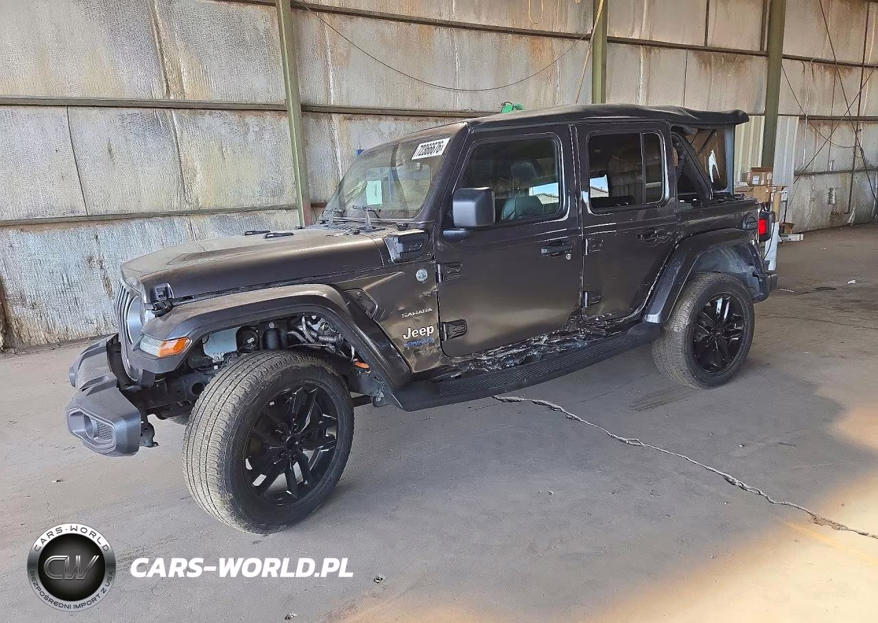2021 Jeep Wrangler Unlimited Sahara 4Xe VIN:1C4JJXP65MW749934 - 1