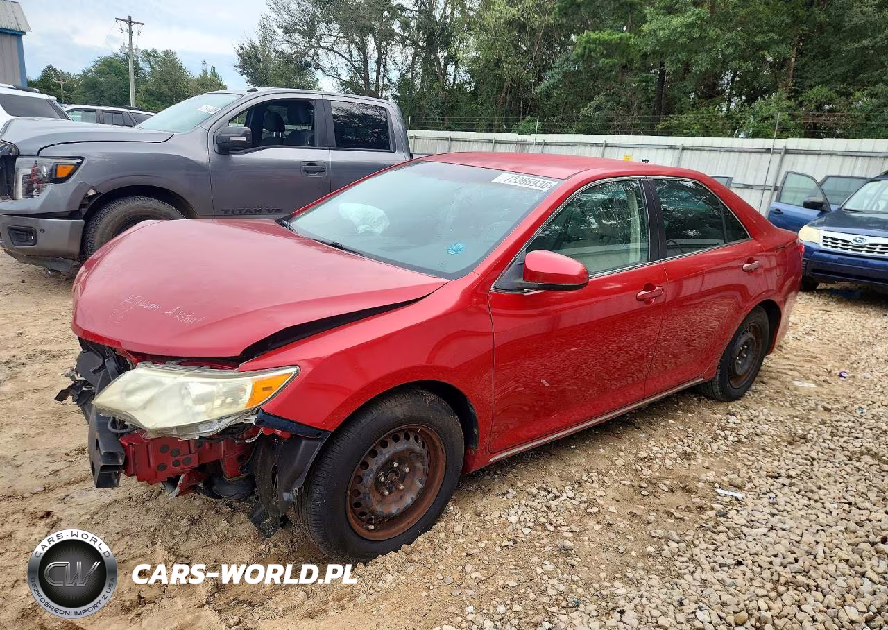 2012 Toyota Camry Le VIN:4T4BF1FK7CR180324 - 1