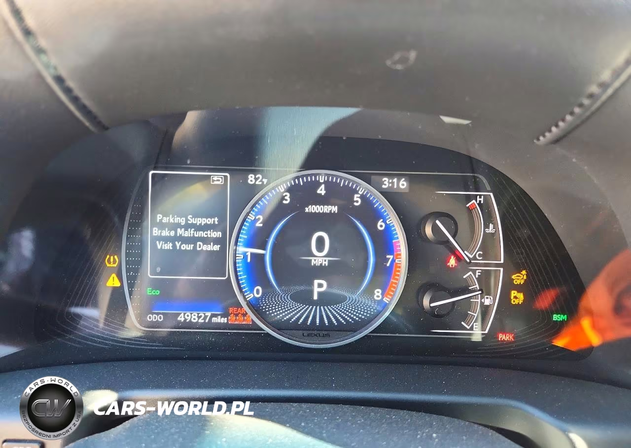 2020 Lexus Es 350 Luxury VIN:58AEZ1B12LU070687 - 9