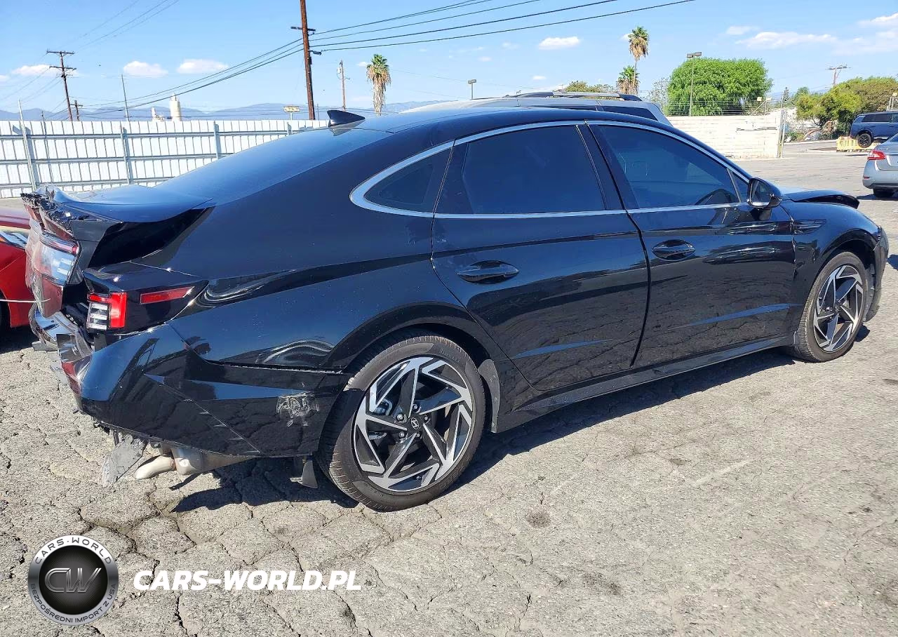 2024 Hyundai Sonata Sel VIN:KMHL14JAXRA407075 - 3