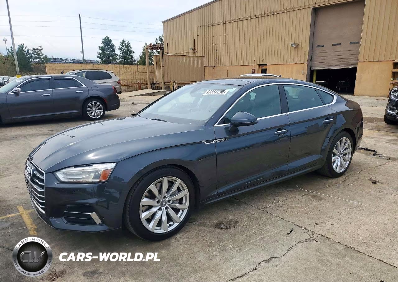 2018 Audi A5 Premium VIN:WAUANCF57JA018563 - 1