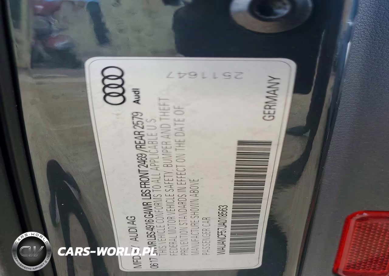 2018 Audi A5 Premium VIN:WAUANCF57JA018563 - 12