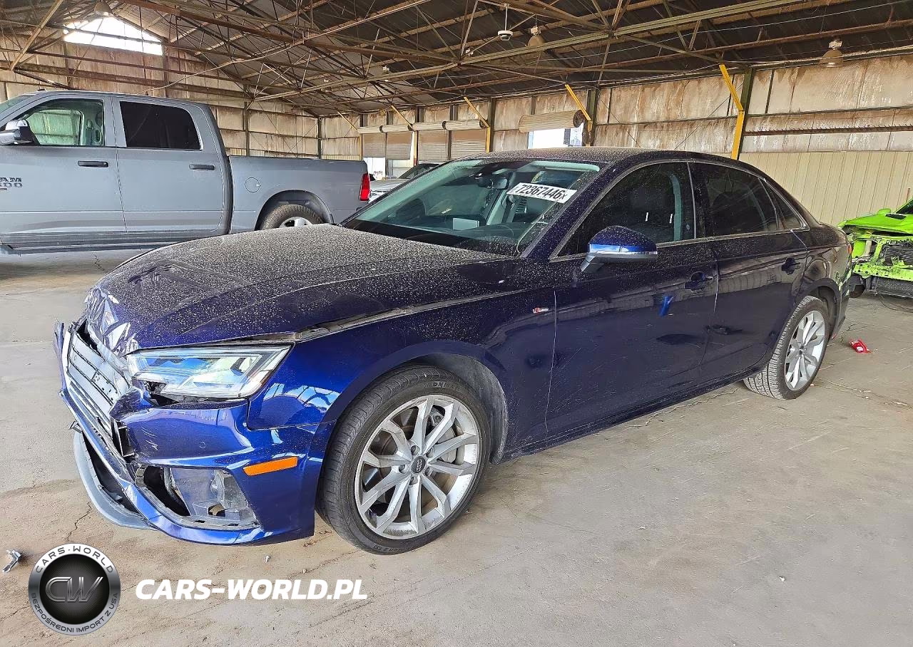 2019 Audi A4 Premium Plus VIN:WAUENAF43KN015750 - 1