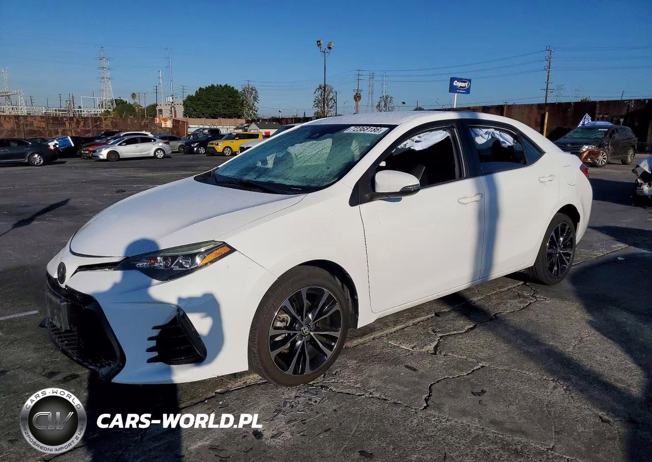 2017 Toyota Corolla Se VIN:5YFBURHE3HP716894 - 1