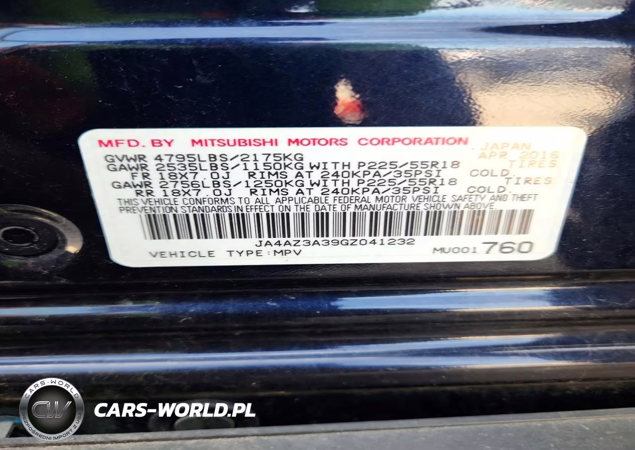 2016 Mitsubishi Outlander Se VIN:JA4AZ3A39GZ041232 - 14